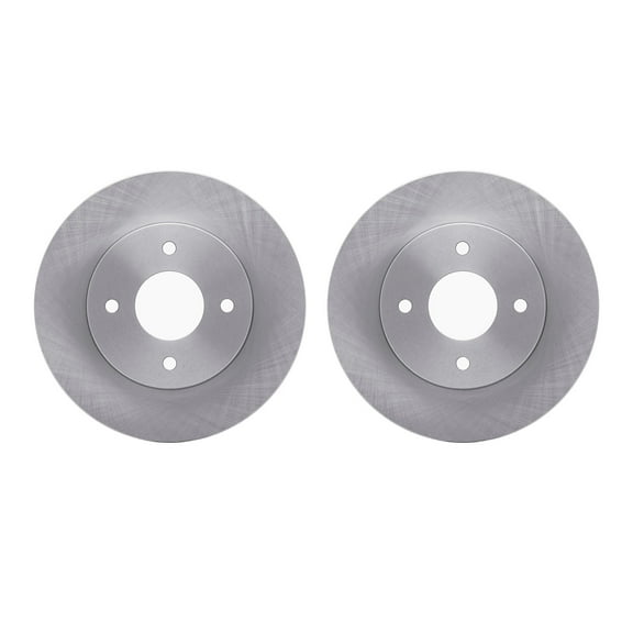 Dynamic Friction Company Rear Brake Rotors 6002-67053