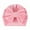 Pink, variant on Odeerbi Baby Elastics Hair Bows Headband Autumn Winter Boys Girls Flowers Knitted Windproof Warmth Ear Protection Children Hat Brown