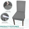 thumbnail image 4 of Dining Chair Slipcover Chair Protector Stretch Chair Covers for Dining Room Restaurant Kitchen Party, 4 of 6