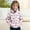 Pink, variant on MAIHAN-Kids Butterfly Print Hooded Jacket, Boys & Girls Zip-Up Sweatshirt Pullover, Long Sleeve Casual Jacket Coat for Toddler to Youth(Blue,2-3Years)