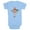 Light Blue, variant on Infant's The Powerpuff Girls Rainbow Flight  Bodysuit