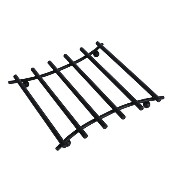 Servette Home Black Powder Coated Metal Trivet