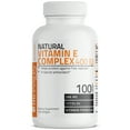 thumbnail image 3 of Bronson Natural Vitamin E Complex 400 I.U. (D-alpha Tocopherol), 100 Softgels, 3 of 4
