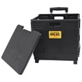 thumbnail image 4 of School Smart Letter Size Folding File Cart with Handle, 11 x 11 x 12-7/8 Inches, 4 of 10