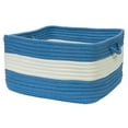 thumbnail image 2 of colonial mills rope walk utility basket, 18 by 12-inch, blue ice, 2 of 2
