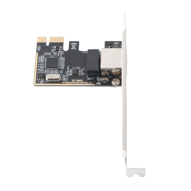 Tarjeta Ethernet PCIE, Tarjeta Gigabit Ethernet De 10/100/1000/25000 Mbps, Soporte Resistente De 12 Cm Para Computadora