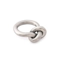 thumbnail image 2 of BIDK Home Twisted Stainless Steel Napkin Ring - 2" - Silver, 2 of 2