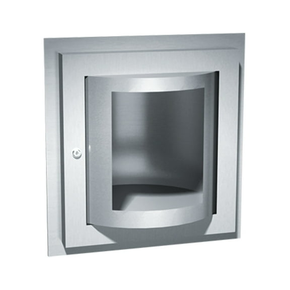 ASI-0515 - Specimen Pass Box  - Turntable - Recessed