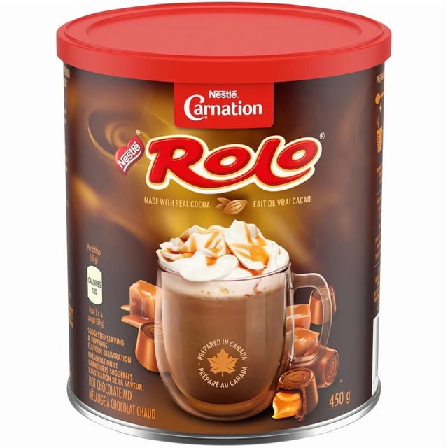 Chocolat chaud NESTLÉ CARNATION ROLO