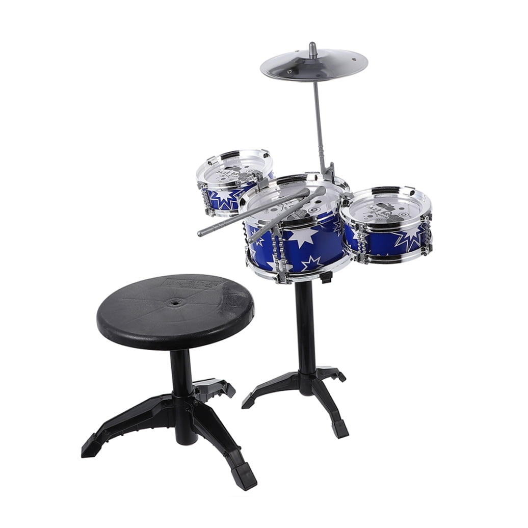 1 Set Children Drum Set Beginners Practice Drum Simulation Drum Set For Kids