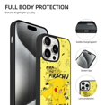 thumbnail image 4 of Funny Cartoon Anime Pokemon Pikachu (2) Phone Case Compatible with iPhone 15 Case Triple camera TPU Protective Cover Gift For IP15 Pro Max-6.7in, 4 of 6