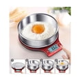 thumbnail image 5 of Báscula de cocina electrónica Báscula de cocina Báscula de sobremesa para hornear pasteles en casa 0,1 g/3 kg roja con lavabo, 5 of 5