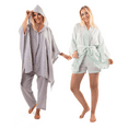 thumbnail image 6 of Loop Linen Muslin Robe With GIFT SHORT I Womens Muslin Robe Set For Women Lightweight Muslin Robe I 2 Layers Muslin I Muslin Robe Set, 6 of 6