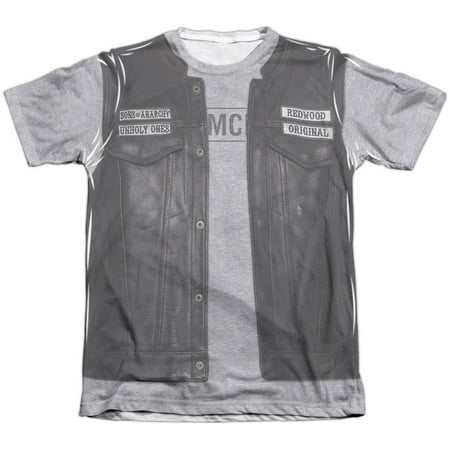 Sons Of Anarchy Men's Unholy Costume Sublimation T-shirt White