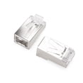 thumbnail image 5 of Cable Matters 100 Pack Shielded Pass Through RJ45 Modular Plugs for Solid or Stranded S/FTP Cable, 5 of 6