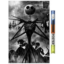 Disney Tim Burton's The Nightmare Before Christmas - Shadows Wall Poster, 22.375" x 34"