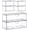 2 Large+4 Medium Drawers, variant on PETGLE Acrylic Stackable Storage Drawers Set of 6, Clear Plastic Storage Drawer Organzier, Storage Organizer, Makeup Organizer,Ideal for Vanity, Bathroom,Cabinet,Pantry Organization