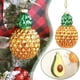 thumbnail image 2 of Adorno de árbol de Navidad de vidrio con forma de aguacate Bolsa colgante de fruta de aguacate verde Decoración de árbol de Navidad Año Nuevo 2024 Navidad, 2 of 5