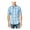 Blue - palaceblue, variant on Club Room Mens Plaid Pocket Button Up Shirt, Blue, Small