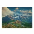 thumbnail image 1 of Mountain Cutting Board, Grossglockner High Alpine Road in Austria European Landscape Wanderlust Theme, Decorative Tempered Glass Cutting and Serving Board, Small Size, Multicolor, by Ambesonne, 1 of 1