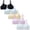 5pcs, variant on LYMAYTER Girls Lightweight Seamless Bra Breathable Single Layer No Chest Pad Comfort First Layering Underwear