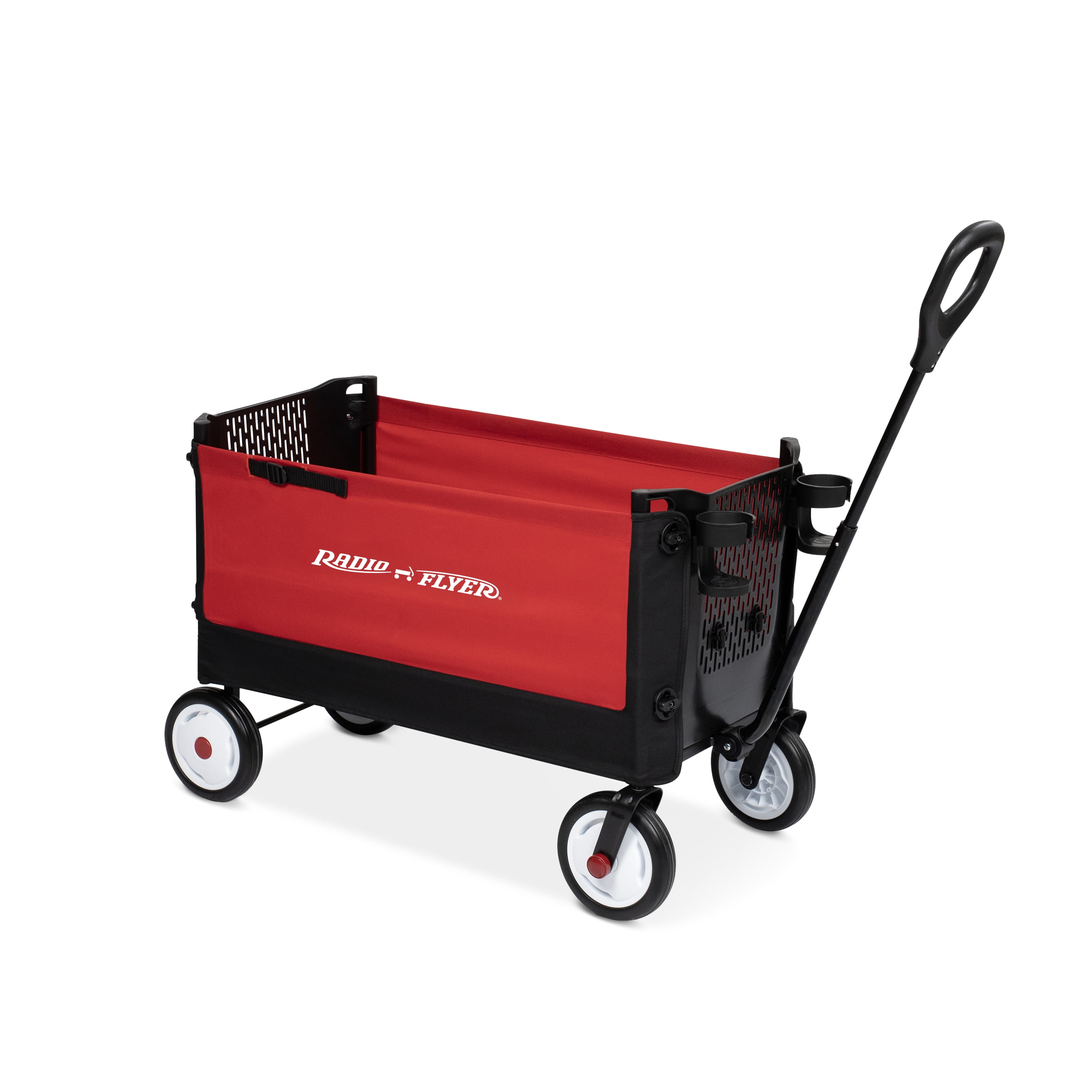 Radio Flyer, Town & Country Wagon, Wood Body, Removable Red Sides