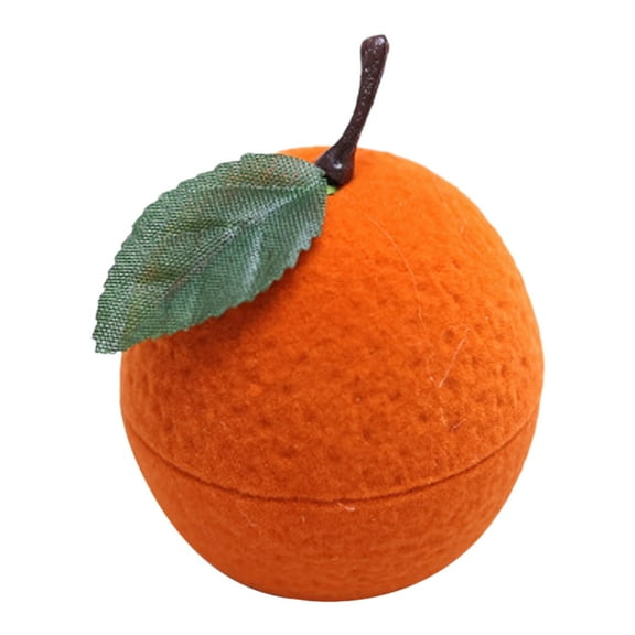 Mutmorningal Orange-Shaped Box for Wedding Presents and Decorative Display Case
