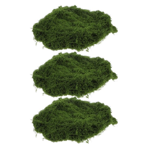NUOLUX 3Ud Musgo Artificial Para Manualidades En Verde Oliva Para Interior Y Macetas