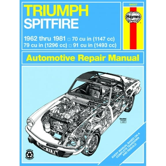 Haynes Repair Manual 94007