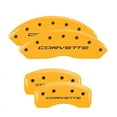 thumbnail image 2 of MGP 4 Caliper Covers Engraved Front & Rear C5/Corvette Yellow finish black ch Fits select: 2003-2004 CHEVROLET CORVETTE, 2002 CHEVROLET CORVETTE Z06, 2 of 2