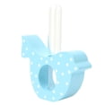 thumbnail image 2 of Wooden Pastoral Test Tube Glass Flower Inserter Small Desktop Decoration (TT-03 Bird), 2 of 8
