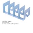 thumbnail image 6 of bestolf Modern Geometric Bookend Plastic Desktop Book Holder for Shelves Desk Multi-Purpose Organizer for Home Office School, 6 of 9