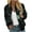 Green-4, variant on TFEOQRY Women's Star Print Flight Jacket Long Sleeve Zip Up Coat Casual Fashion Fall Winter Outerwear Blue-1
