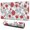 Pioneer Flower Floral-2, variant on Long Mouse Pads for Desk,Pioneer Flower Floral Print Pattern Desk Mats on Top Of Desks, Desk Mouse Pad Extra Large with 3mm Non-Slip Base and Stitched Edge for Gaming,Office,Work,Home 31.5"x11.8"