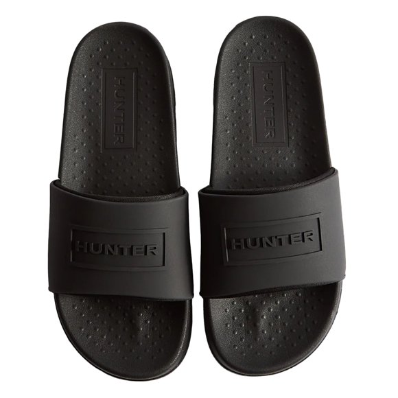 Hunter Womens Core Embossed Sliders