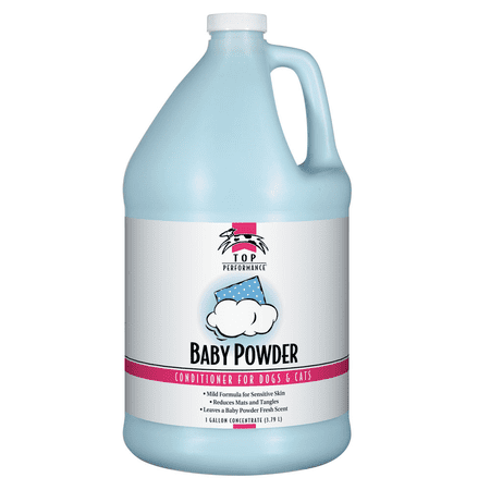 Baby Powder Pet Conditioner Gentle Mild Sensitive Formula 17oz or Gallon Size (Gallon)