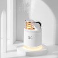 thumbnail image 3 of Humidificador de aire Humidificador de niebla fría Mini difusor de aceite esencial portátil de 260 ml para Habitación grande Dormitorio Oficina en hogar Bebés Fanmusic Humidificador de aire, 3 of 7