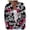 Black, variant on Women's Valentine's Day Printed Cardigan Jacket