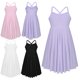 thumbnail image 4 of Vestido de ballet para niñas, ropa de baile para niños, disfraces de baile lírico, camisola de gasa, vestido de baile, vestido de bailarina de cintura alta, 4 of 5