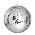 thumbnail image 4 of Efecto de IluminacióN de Escenario Colorido 8 Pulgadas 20 Cm Bola de Brillo de Espejo de Discoteca DecoracióN de Fiesta de Navidad de Plata Ligera, 4 of 5