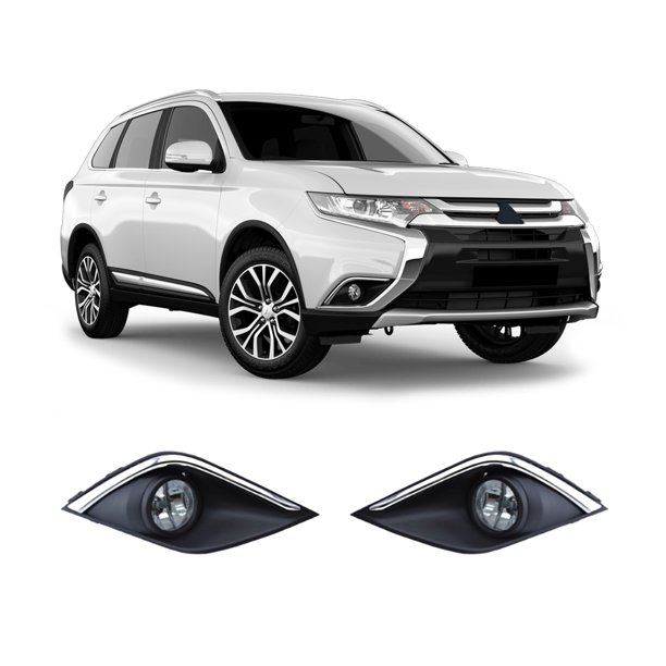 2017 Mitsubishi Outlander Fog Lights For 2017-2019 Mitsubishi Outlander Fog Lights Lamp with Assembly Set L
