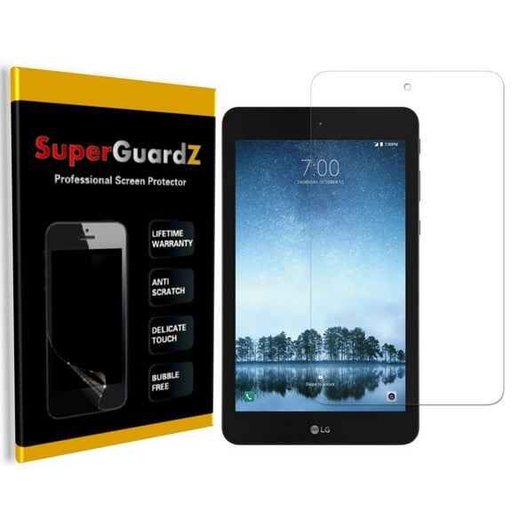 [3-Pack] For LG G Pad F2 8.0 - SuperGuardZ Ultra Clear Screen Protector, Anti-Scratch, Anti-Bubble