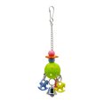thumbnail image 2 of Parrot Bell Toy Ball Design Creative Bird Chew Toy Bird Hanging Toy for Cage, 2 of 8