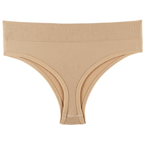 Puntoco Ropa interior breve para mujer Ropa interior de color sólido para mujer Ropa interior sexy Bragas de bikini Bragas de yoga cómodas