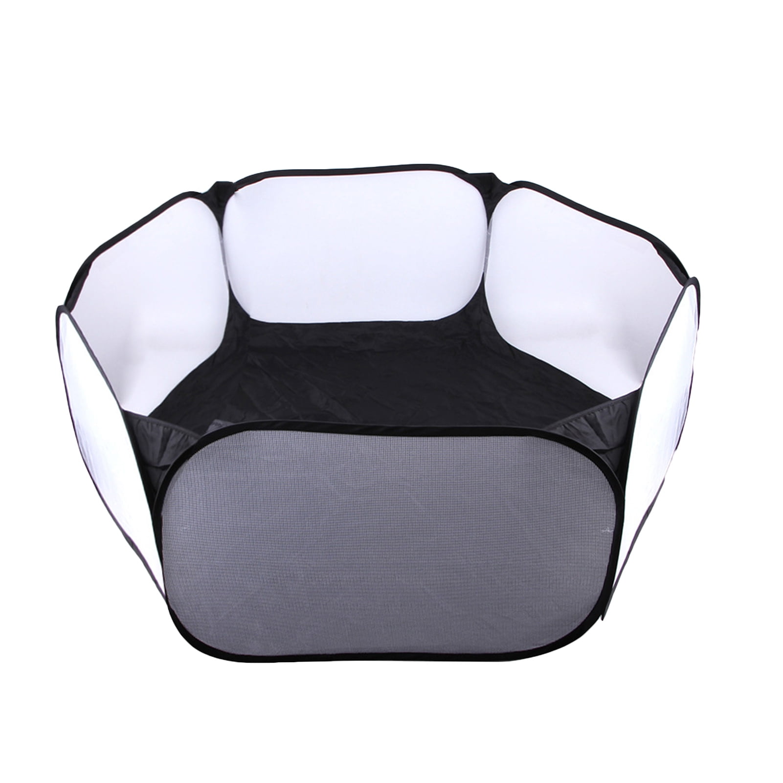 Neinkie Small Animals Playpen Waterproof Small Pet Cage Tent Portable Outdoor Yard Fence With Metal Rod For Kitten Puppy Guinea Pig Rabbits Hamster