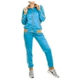 thumbnail image 2 of Women’s 2-piece Sunshine Tracksuit Track Jacket & jogger Track pants Set, 2 of 4