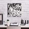 thumbnail image 5 of Epic Graffiti 'Island Fun' by Hello Angel Canvas Wall Art, 18" x 18", 5 of 8