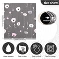 thumbnail image 3 of Floral Pattern Magnetic Dishwasher Decal 23''x26'' Easy to Clean Single Sided Print, 3 of 6