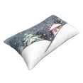 thumbnail image 3 of Kll Winter Landscape Pillow Covers Envelope Closure,Super Soft And Cozy Fuzzy Fleece Pillow Case Cover 16"X24", 3 of 9