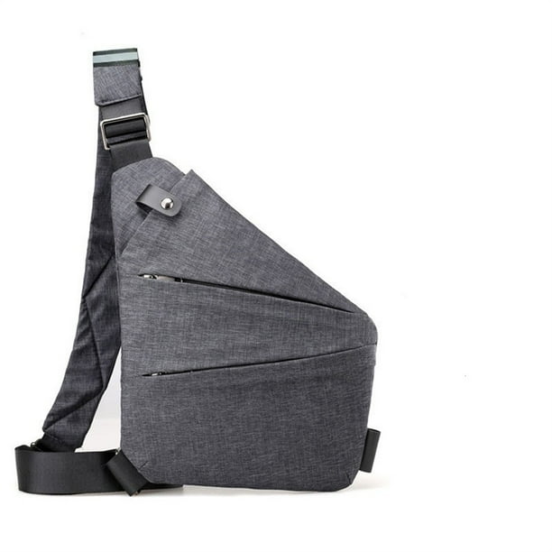 Left Shoulder Bag Nylon Chest Bag Men Simplicity Large Capacity Casual Please Select Shoulder Bag